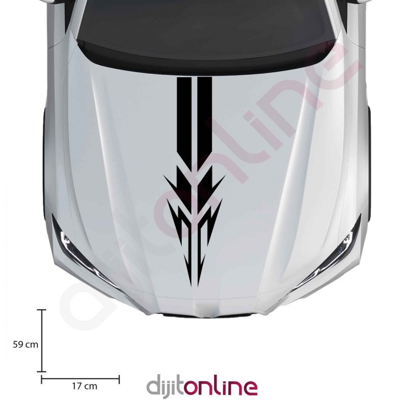 Hood Decal Car Sticker Car Decal Hood Sticker Hood Sticker